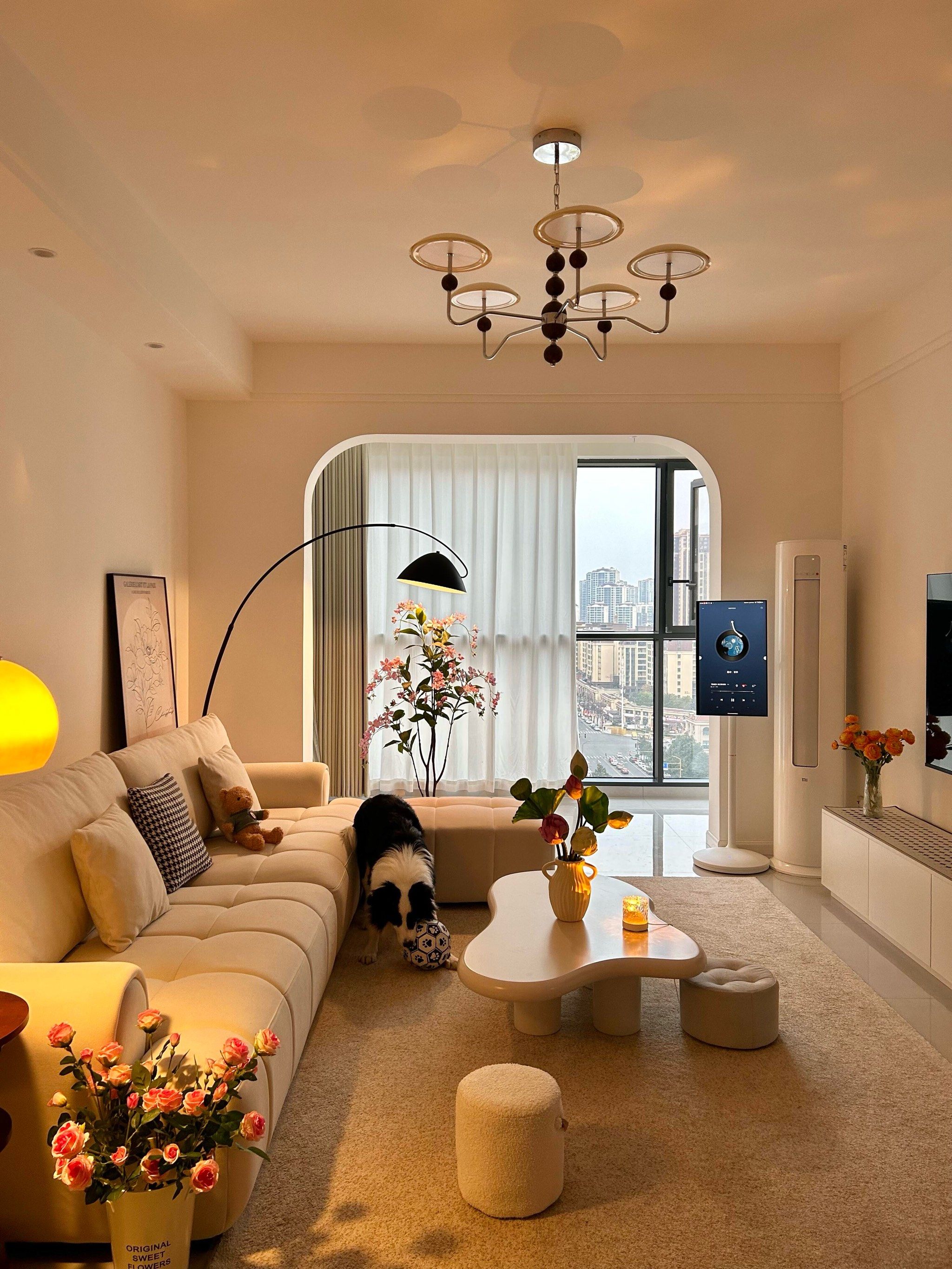 客厅也能这么风