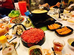 -鲜入围煮花胶鸡海鲜火锅