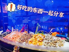 海鲜自助区-圣琼美食百汇自助餐(白云万达店)