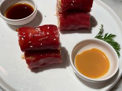 红米脆皮鲜虾肠-蝴蝶里·粤菜·点心(滨江龙湖店)