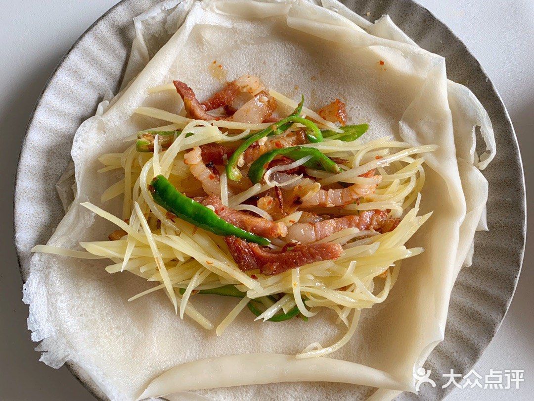 ㊙️零失败❗️腊肉土豆丝卷饼，好吃到停不下来