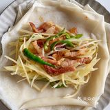 ㊙️零失败❗️腊肉土豆丝卷饼，好吃到停不下来