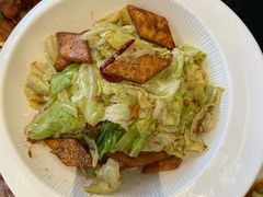 老爷家包卷心菜炒馕-巴依老爷新疆美食(清华东门店)