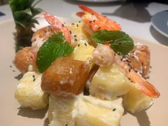 菠萝油条虾-鹿港小镇(悠唐店)