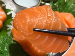 厚切深海三文鱼刺身-万岁寿司(天河领展店)