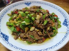 炒牛肉-老铁私房菜