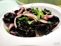 芥菜拌木耳-神洲四海大酒楼(王府井澳门中心店)