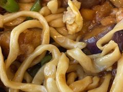 茄子肉丁小公鸡双拼拌面-文三里屯面馆(三里屯店)