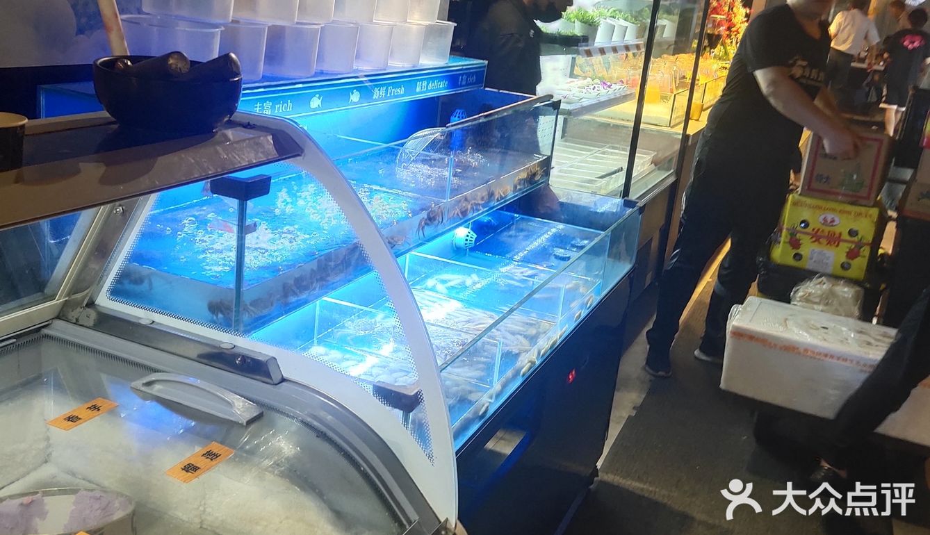 鱿鱼品类很全烤的肉品种毕竟多