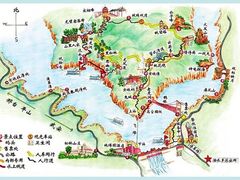导游图-京娘湖风景区