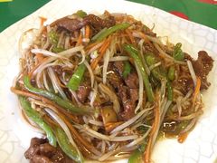 金针菇牛柳盖饭-益民餐厅(交通大学店)