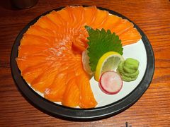 三文鱼薄切-九本居酒屋(学院路店)
