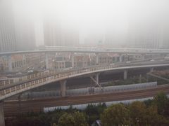 清晨的窗外-锦江之星(青岛栈桥中山路地铁站店)