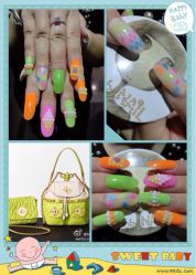 糖果指甲造型-光SPA科技美肤