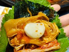 金针菇-红辣椒八爪鱼特色韩国料理