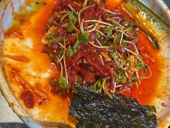 -草家酱蟹炭火烤肉店(珲春南路一店)