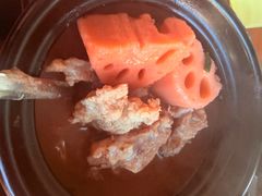 洪湖莲藕排骨汤-莲餐厅·湖北菜·潜江小龙虾店(愚园路店)