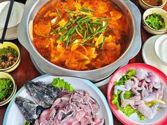 酸萝卜鱼火锅-大理.老字号渝记酸萝卜乌鱼(古城总店)