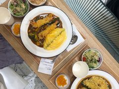 炸虾排咖喱蛋包饭套餐-池奈·咖喱蛋包饭(熙地港店)