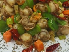葱爆威海扇贝-威海渔村(静安旗舰店)