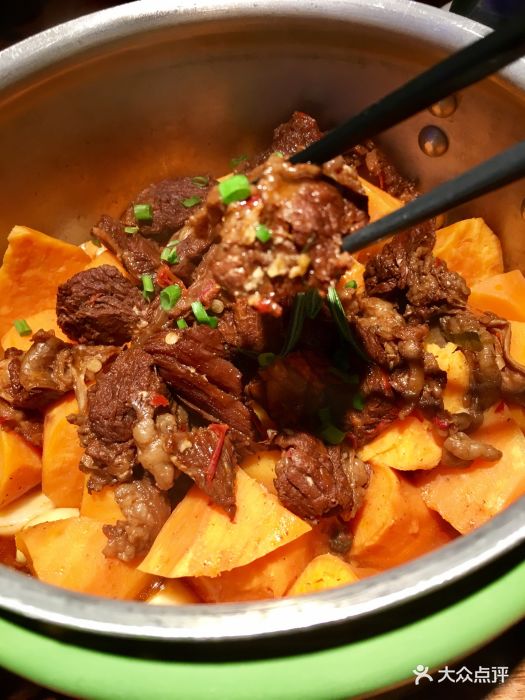 楼兰新疆主题餐厅(凯德广场.1818店)红薯焖牛肉图片 - 第355张