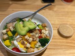 烤鸡牛油果芒果沙拉-CALIFORKS加州叉子轻食(朝阳门店)