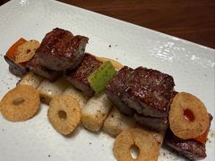 京葱金蒜炒A4和牛粒-觅唐MITONG(鸟巢店)