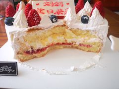 -幸福鸟动物奶油生日蛋糕(军校店)