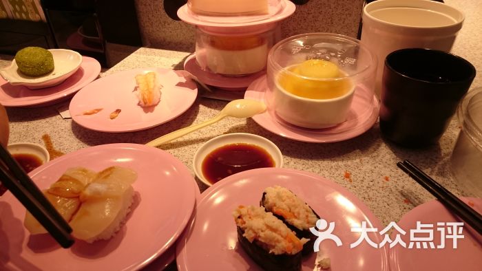 争鲜回转寿司(香港中路佳世客店)-桌子图片-青岛美食-大众点评网