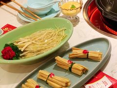 豆黄金天然腐竹-捞神煲汤火锅(湖滨商业街店)