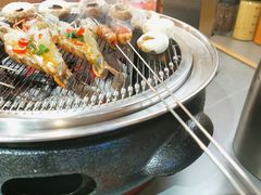 黑虎虾-围炉肉舍•炭烤活鳗•丹东海鲜烤肉(步行街店)
