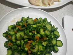 金钩海米炒脆瓜-船歌·鱼水饺青岛菜(金狮广场店)