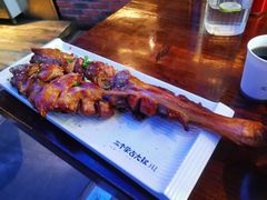 烤羊腿-三个蒙古大叔羊肉串(大宁店)