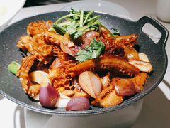 干锅金钱肚-有锞私房菜(良乡大学城店)