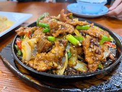 铁板黑椒牛肉-东北风味思缘食府(对湖路店)