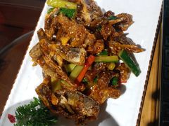 -东来菜馆•手抓海鲜家常菜•海鲜锅贴(鸽子窝店)