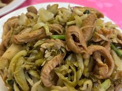 酸菜炒猪肠-电白鸭粥店(下沙二坊88号店)