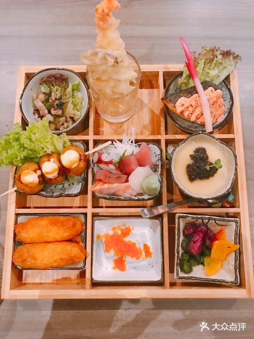 hana japanese restaurant九宫格日式小菜图片 第428张
