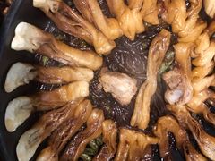 脆骨豆角卷子-华盛园卷子王农家菜水库鱼