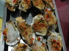 蒜蓉粉丝烤生蚝-烁佳海鲜大馅饺子
