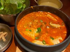 韩式嫩豆腐汤-春熙台韩国料理·章鱼肥牛(西丽店)