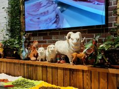 自助取餐区-草原塞蛮羊火锅城(港湾店)