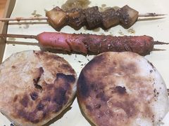 烤烧饼(串)-老姑砂锅·烧烤天津菜(体北道店)