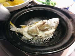 油盐焗海立鱼-百味馆·粤菜·湛江菜(后海花园店)
