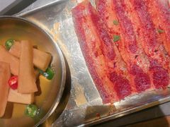 -草家酱蟹炭火烤肉店(珲春南路一店)