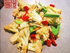 干锅丽水香菇花菜-探花·意境江南菜·唐伯虎文化体验店·松鼠桂鱼(观前店)