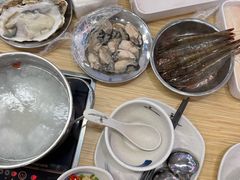 -杨老板·海鲜集市火锅·鲜切牛肉(中防万宝店)