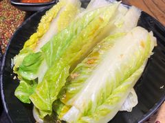 白灼罗马生菜-潮十三潮汕砂锅粥(高新四路大都荟店)