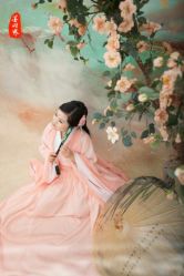 -后宫·古装汉服京剧儿童亲子全家福摄影