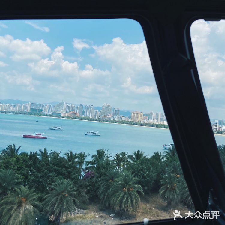 🚁 三亚旅行·直升机初体验 当飞行员俯瞰全三亚